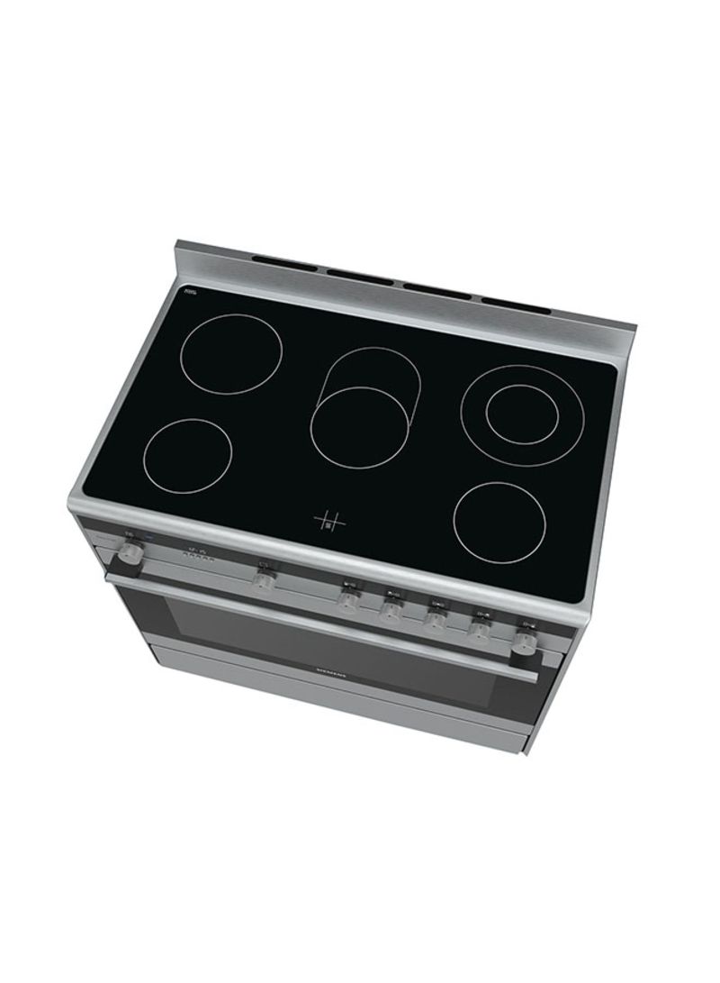 Freestanding Gas Cooker HY738357M Silver